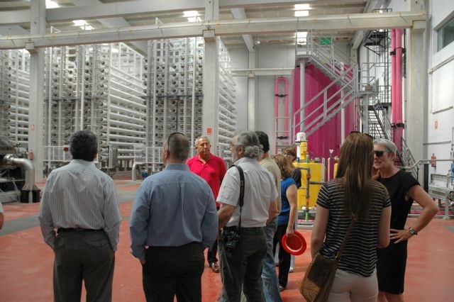 El Info muestra a una delegación de Chile y Perú la experiencia pionera en logística y gestión del agua de la Región de Murcia - 1, Foto 1