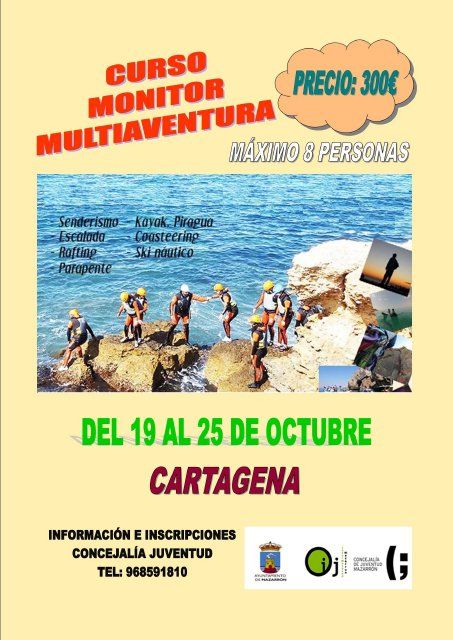 Juventud oferta un curso básico de monitor de actividades multiaventura - 1, Foto 1