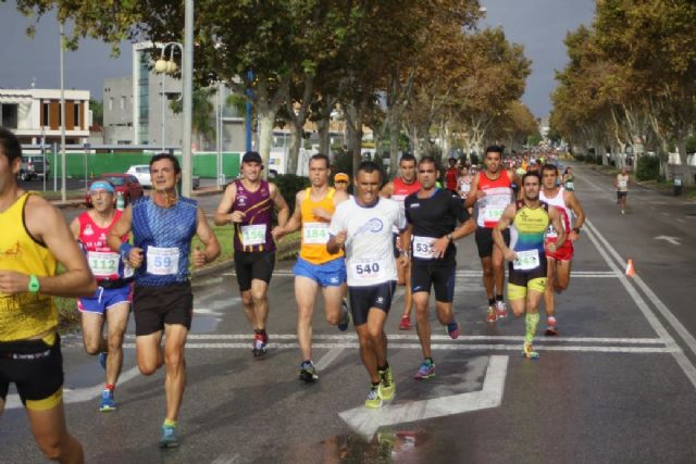 El murciano, Fernando Villegas y la gallega Cristina González se impusieron en la Media Maratón Villa de San Javier - 1, Foto 1