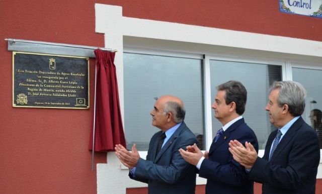 El Presidente Garre inaugura la EDAR de Alguazas - 1, Foto 1