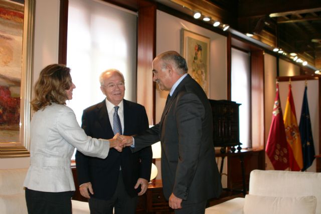 Garre recibe al presidente de la Fundación Proyecto Hombre - 1, Foto 1