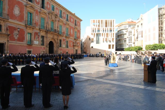 El jefe Superior de Policía en la Región de Murcia califica el año como triunfal en la celebración de la festividad del Cuerpo - 2, Foto 2