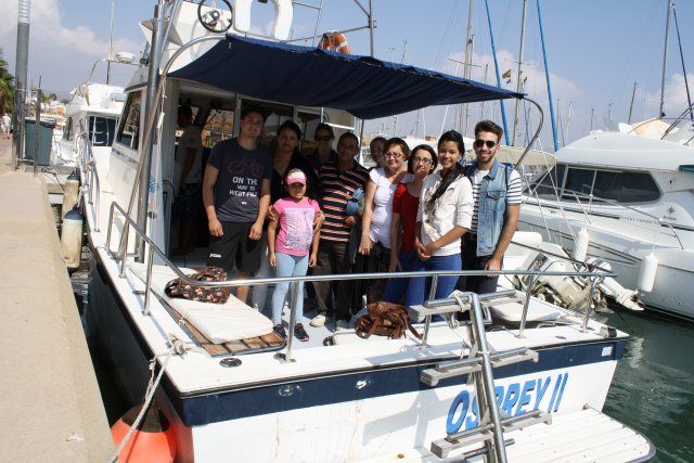 Una veintena de jóvenes disfruta de un avistamiento de cetáceos en la Bahía de Mazarrón - 3, Foto 3