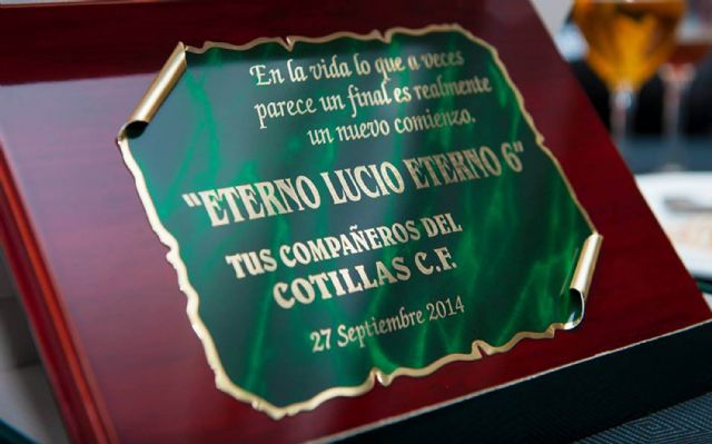 Los veteranos del Cotillas CF rinden un homenaje póstumo a su compañero Lucio Gómez - 2, Foto 2