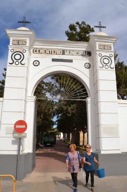 El cementerio municipal de Águilas se prepara para el Día de Todos los Santos - 2, Foto 2