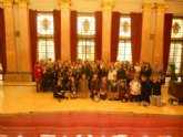 La Concejal de Educacin recibe a profesores y alumnos del colegio Antonio de Nebrija y de centros de Dinamarca, Finlandia y Gales