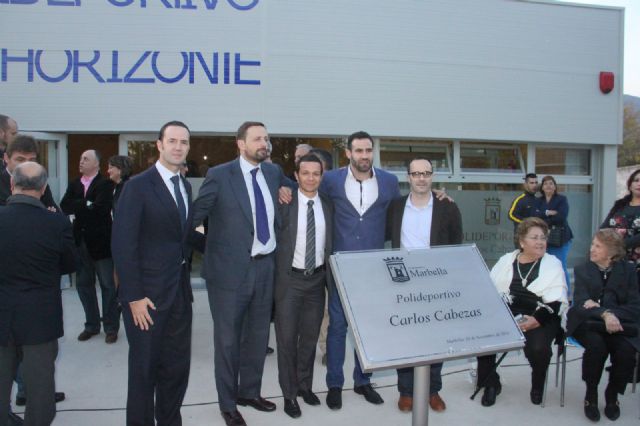 El jugador del UCAM Murcia inaugura unas instalaciones deportivas con su nombre en Marbella - 5, Foto 5