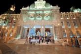 El Palacio Consistorial se tiñe hoy de de azul por el Da Mundial de la Diabetes