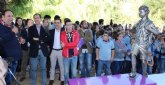 El Alcalde celebra el primer centenario del Movimiento Scout con la inauguracin de una escultura en La Seda
