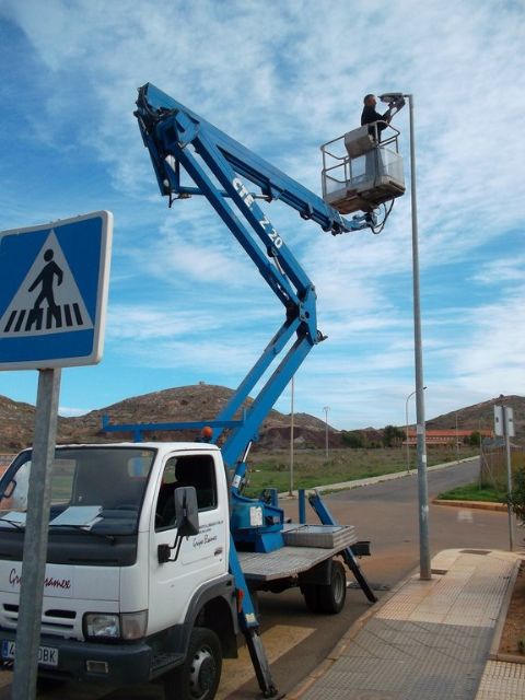 En marcha la instalación del nuevo alumbrado público - 1, Foto 1