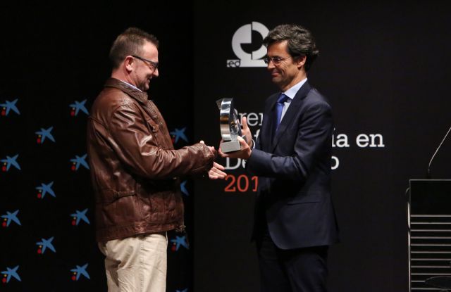 El enfermero murciano César Sánchez, premio Enfermería en Desarrollo 2014 - 1, Foto 1