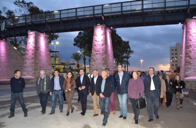 La Comunidad rehabilita el puente de acceso al embarcadero de El Hornillo en Águilas - 1, Foto 1