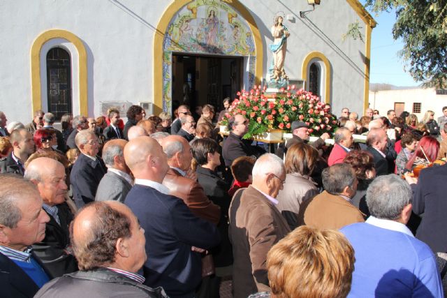 La pedanía lumbrerense La Estación- Esparragal celebra el día grande de sus fiestas en honor a la Purísima Concepción 2014 - 1, Foto 1