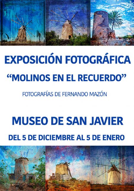 Fernando Mazón cuelga sus Molinos en el recuerdo  en el Museo de San Javier - 1, Foto 1