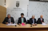 El Gobierno regional firma los primeros convenios para realizar mejoras de eficiencia energtica en municipios de la Regin