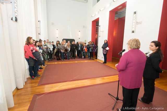Estudiantes suecos y turcos visitan el Palacio Consistorial - 2, Foto 2