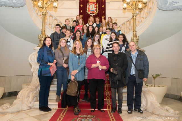 Estudiantes suecos y turcos visitan el Palacio Consistorial - 3, Foto 3