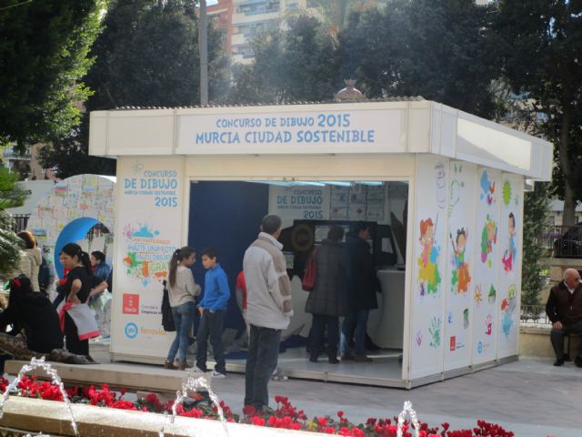 Los dibujos de ´Murcia limpia 2015´, disponibles en la Glorieta hasta el 20 de diciembre - 1, Foto 1