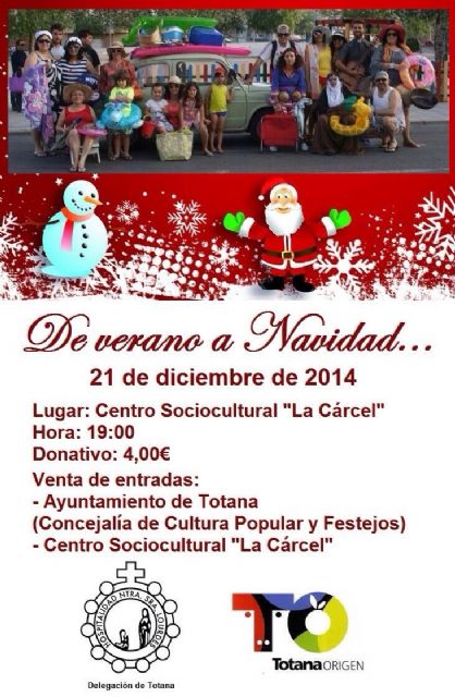 La Delegación de Lourdes pone en escena el próximo domingo 21 la obra de teatro De Verano a Navidad, Foto 1