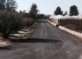 Finalizan las obras del camino rural 'Los Cordones'