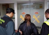 La Guardia Civil detiene a una empleada de ayuda a domicilio por una quincena de hurtos