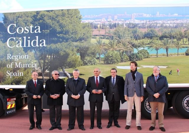 Una veintena de remolques frigoríficos recorrerán diferentes países de Europa con la imagen ´Costa Cálida-Región de Murcia´ - 1, Foto 1