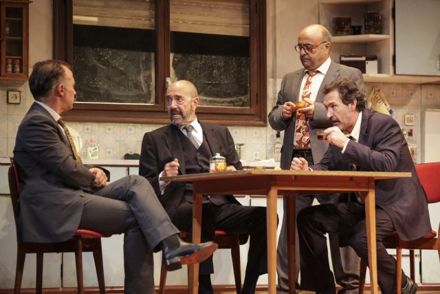 Ginés García Millán, Jesús Castejón, Luis Bermejo y Miguel Rellán protagonizan en el Nuevo Teatro Circo de Cartagena Jugadores - 1, Foto 1