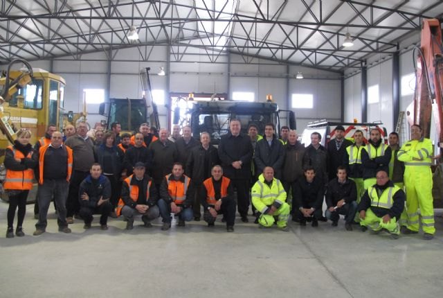 Bernabé resalta la labor que se lleva a cabo desde el Centro de Conservación de Carreteras de Lobosillo - 1, Foto 1