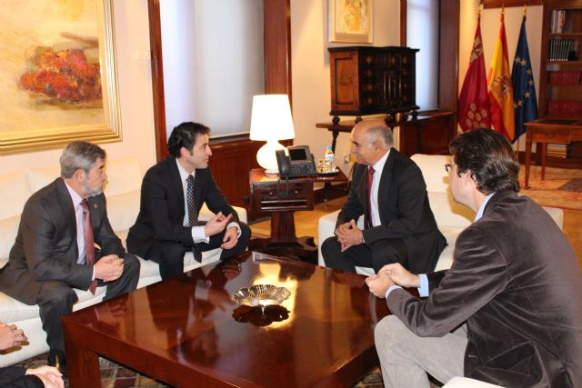 Garre recibió hoy al presidente del Consejo General de la Ingeniería Técnica Industrial - 2, Foto 2