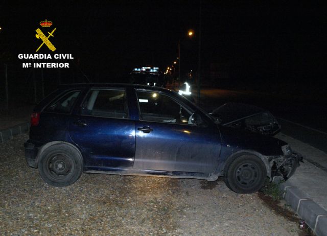 La Guardia Civil detiene al conductor de un turismo implicado en un accidente de circulación que triplicaba la tasa de alcohol - 1, Foto 1