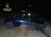 La Guardia Civil detiene al conductor de un turismo implicado en un accidente de circulacin que triplicaba la tasa de alcohol