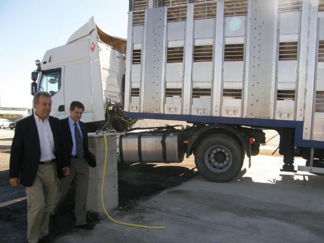 El Centro Municipal de Desinfección de Vehículos Ganaderos de Lorca realizó 511 servicios en 2014 - 1, Foto 1