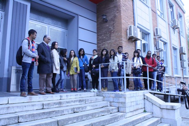 La UPCT da la bienvenida a una quincena de estudiantes indios - 1, Foto 1