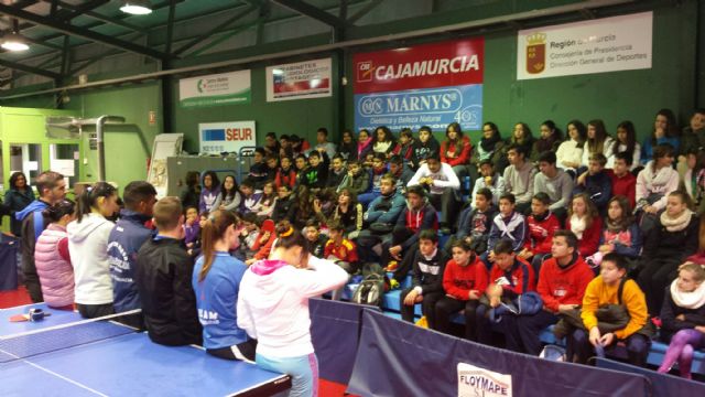 El UCAM-Cartagena acerca a alumnos de secundaria al Tenis de Mesa - 2, Foto 2