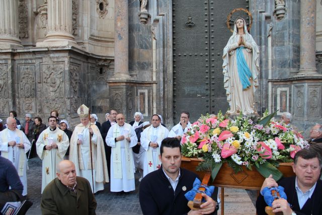 Los hospitalarios traen Lourdes a la Catedral de Murcia - 1, Foto 1