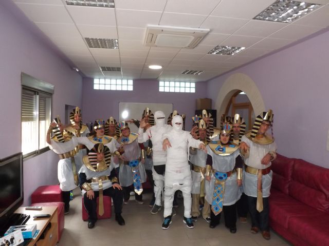 Los usuarios del Centro Ocupacional recrean el Antiguo Egipto en Carnaval - 1, Foto 1