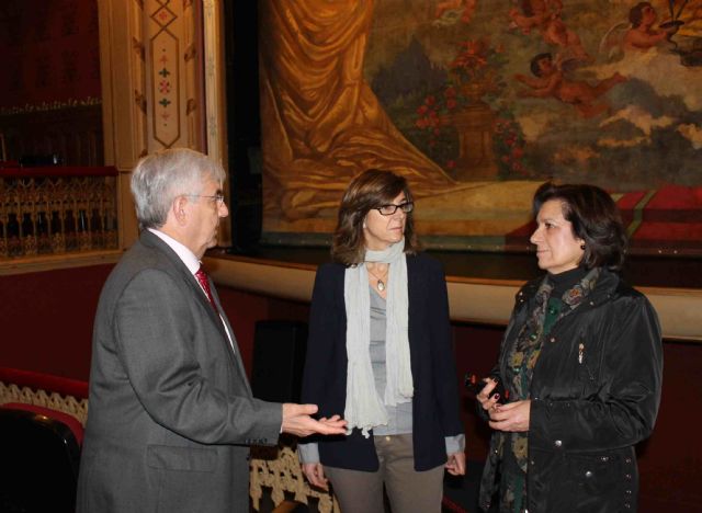 La directora general de Industrias Culturales califica el Teatro Vico como joya cultural de la Región del Murcia - 1, Foto 1