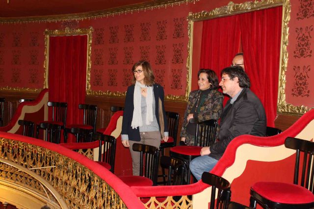 La directora general de Industrias Culturales califica el Teatro Vico como joya cultural de la Región del Murcia - 3, Foto 3