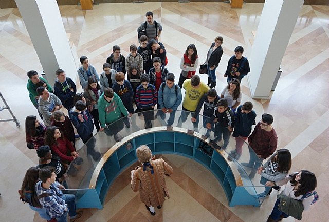 Más de 150 alumnos de Secundaria visitan el Auditorio y asisten a los ensayos de la Orquesta Sinfónica de la Región - 1, Foto 1