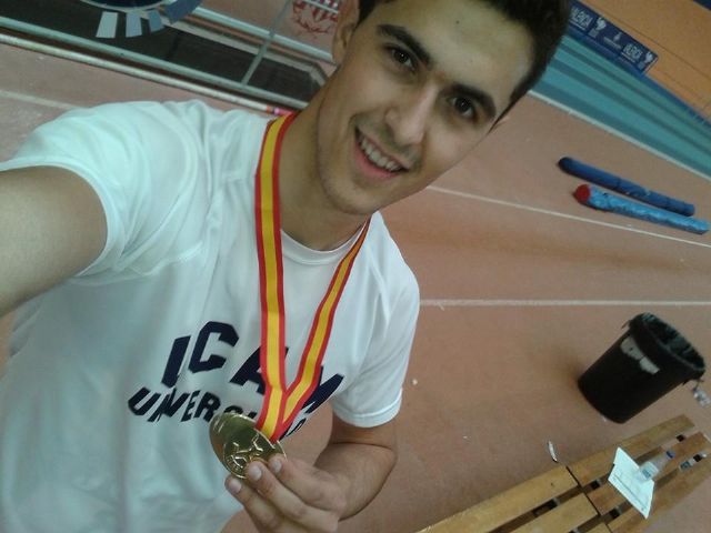 Otra Medalla de Oro más para el UCAM Atletismo Cartagena - 1, Foto 1