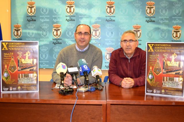 Las agrupaciones musicales Virgen de los Reyes y Virgen de los Dolores actuarán en el X Certamen Nacional 'Ciudad de Águilas' - 1, Foto 1