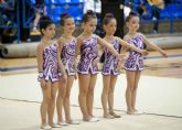 Cerca de mil niños participan en la Competicin Escolar de Gimnasia Rtmica