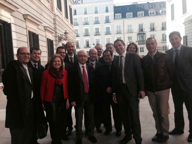 Representantes de Adimur visitan el Congreso con la diputada María Dolores Bolarín - 2, Foto 2