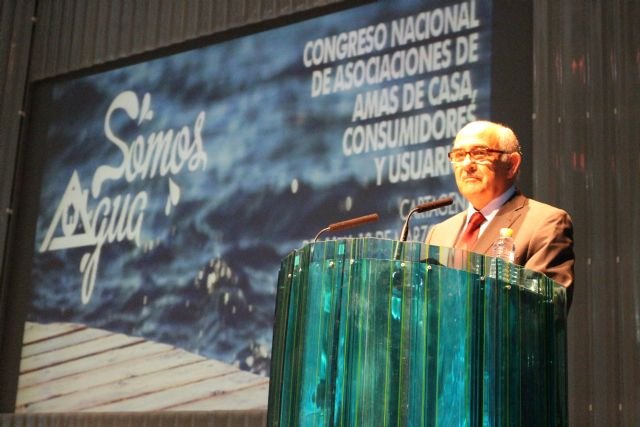 El presidente Garre pone a la Región de ejemplo en el uso racional del agua y revindica más gestos que protejan este recurso natural - 1, Foto 1