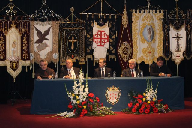 El alcantarillero Fray Pascual Gil Almela anunció la Semana Santa en el pregón que ayer se celebró en Alcantarilla - 1, Foto 1