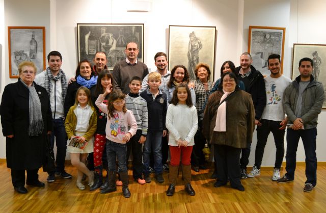 Los alumnos del taller de Pedro Juan Rabal exponen sus obras en el Aula de Cultura de CajaMurcia en Águilas - 2, Foto 2