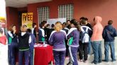 Juventud instala mesas informativas en centros educativos con motivo del Da de la Eliminacin de la Discriminacin Racial