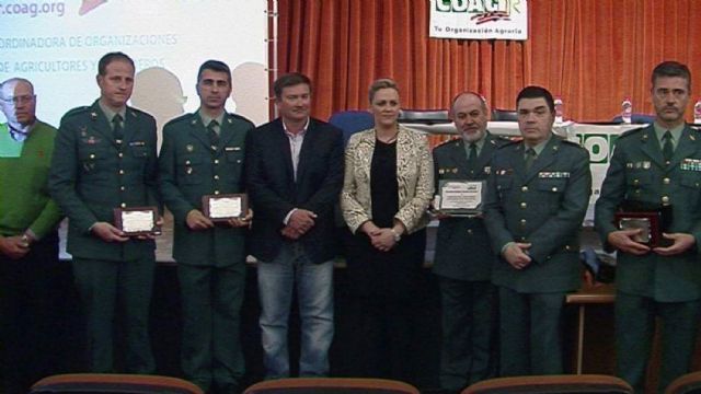 Los Equipos ROCA de la Guardia Civil han sido premiados por colectivos agrarios de la Región - 1, Foto 1