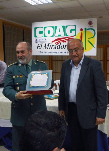 Los Equipos ROCA de la Guardia Civil han sido premiados por colectivos agrarios de la Región - 3, Foto 3