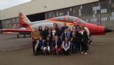 Voluntarios cvicos y sociales visitan la Academia General del Aire